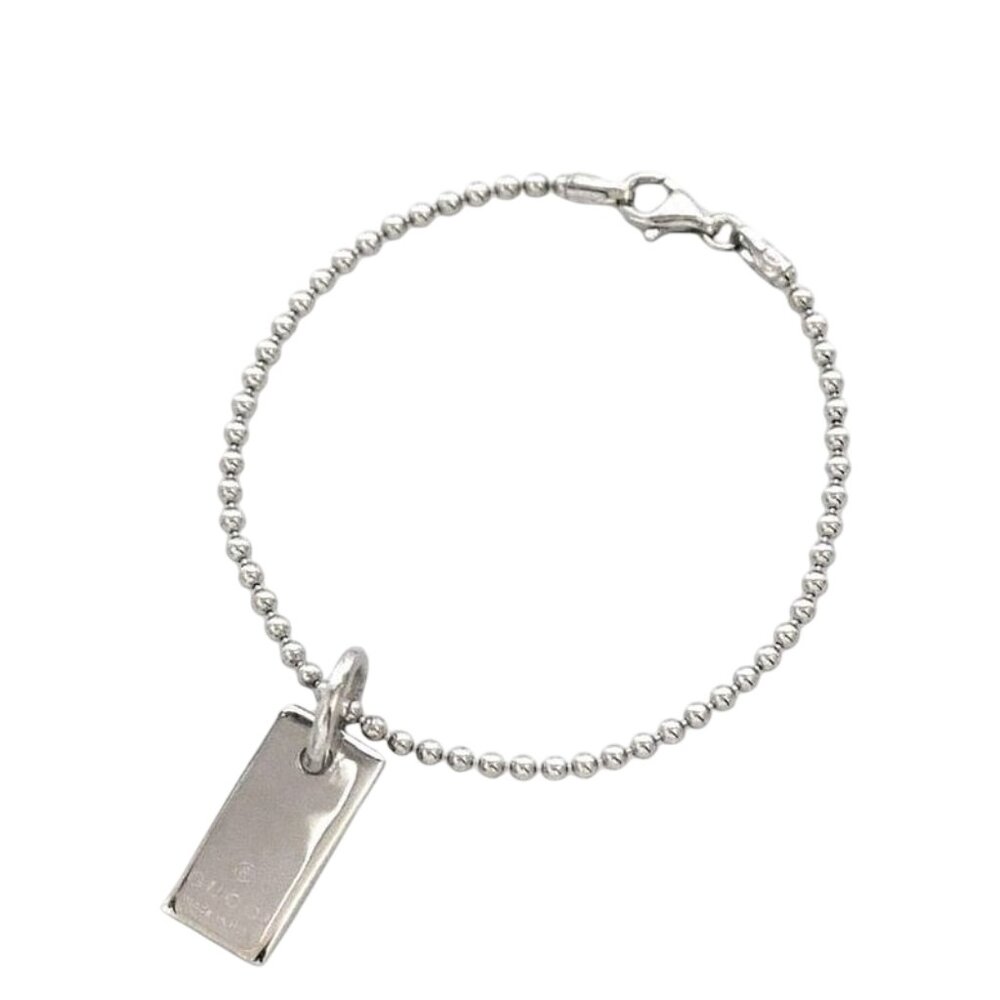 Gucci Bracelet Silver Polished Ag